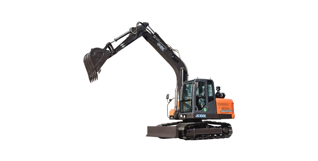 Jing Gong hot sale 8.8 ton chain type excavator