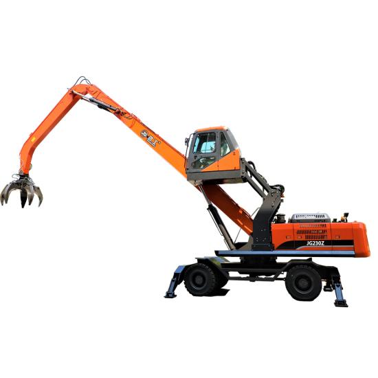 Heavy Machinery Grabs Excavators
