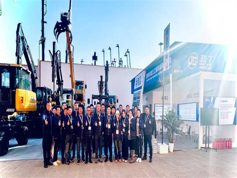 Bauma CHINA 2024 معرض ستارة الدعوة، أسلوب معرض JINGGONG للآلات، نهاية مثالية