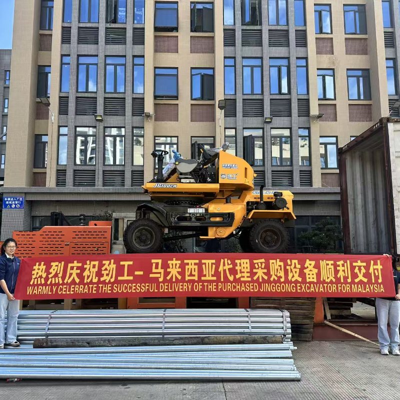 أكملت شركة جينجونج والوكيل الماليزي تسليم محمل 100CW