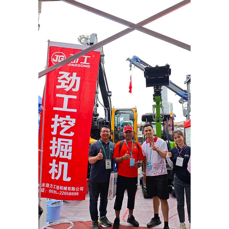 معرض كانتون الـ 135: المعرض الكبير لمصنع الحفارات الميكانيكية JingGong، أدعو الأصدقاء من جميع مناحي الحياة للزيارة بصدق